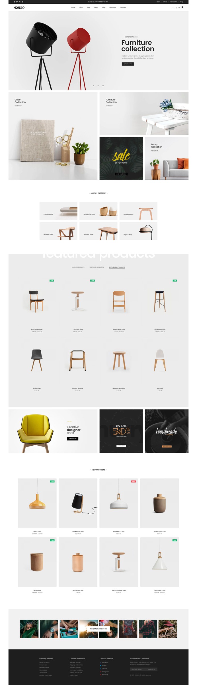 #Hongo #WooCommerce #WordPress Theme for #Decor by #ThemeZaa