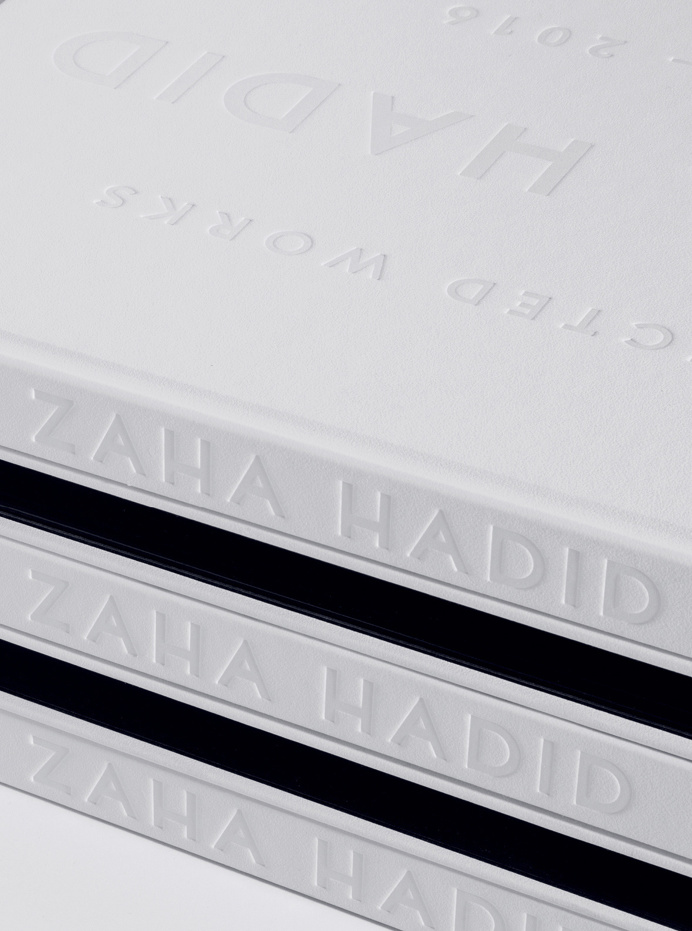 Zaha Hadid Monograph #branding #logo #identity #motherdesign #julestardy #architecture #book #blindemboss #print #cover