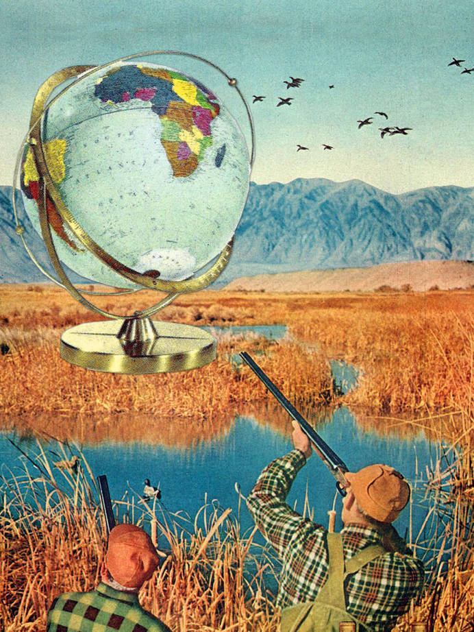 All Fun & Games - Eugenia's Collages #collage #vintage #art
