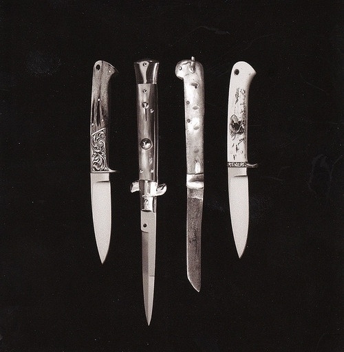 http://welcomeback.tumblr.com/ #knives #photography #blackandwhite #knife