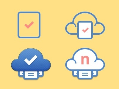 Nusii #icloud #logo #paper #cloud