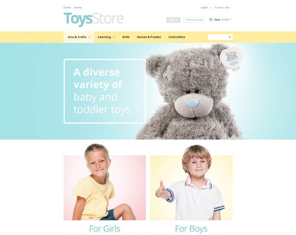 Toys Store Prestashop Themes