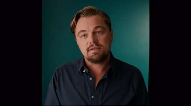 Leonardo DiCaprio on Snapchat