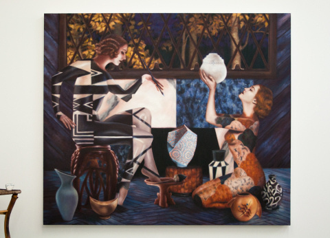 Alison Blickle | PICDIT #design #texture #painting #art #fashion