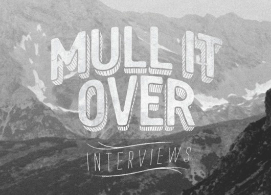 JC e-news #logotype #mull #branding #interviews #logo #over #it #identity #type #typography
