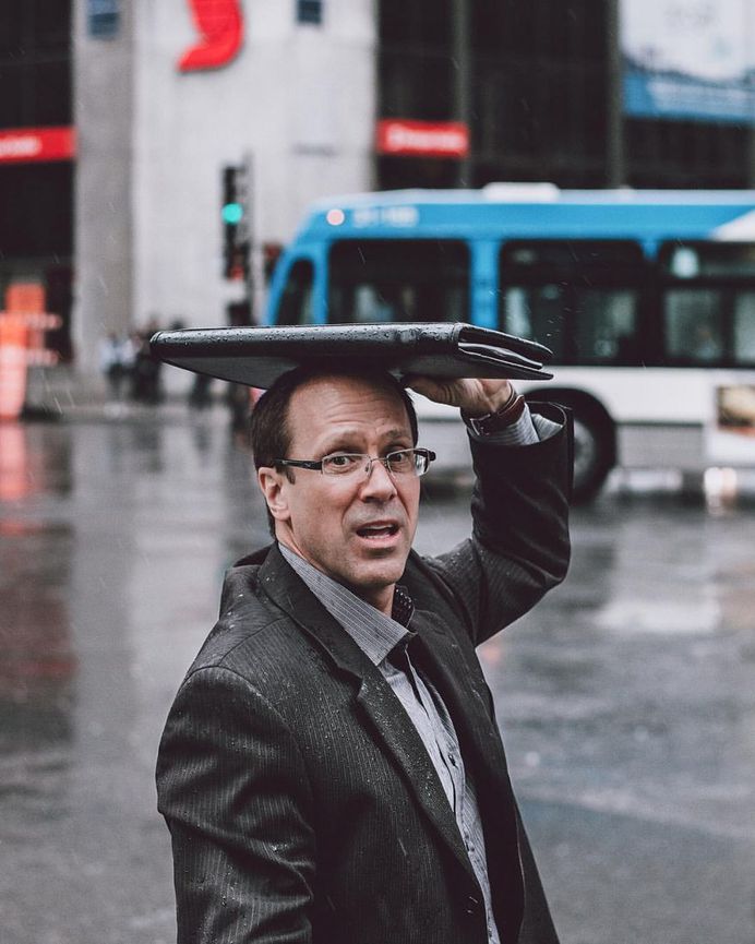 Dramatic Portraits of Strangers on The Streets of Montreal
