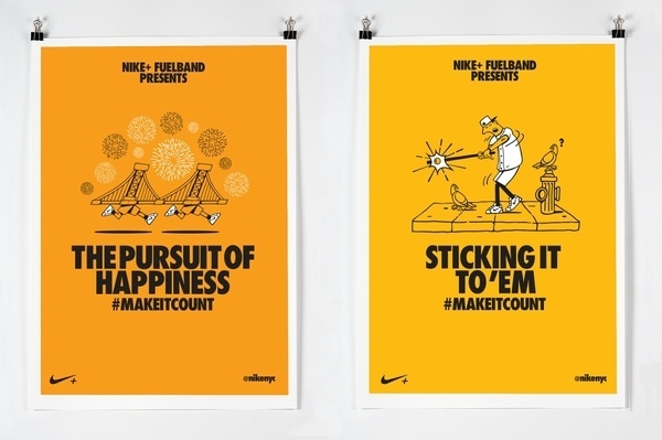 Doubleday & Cartwright #nike #fuelband #poster