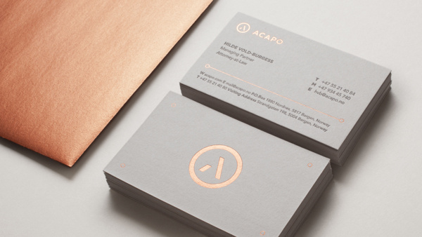 Acapo Visual Identity #layout