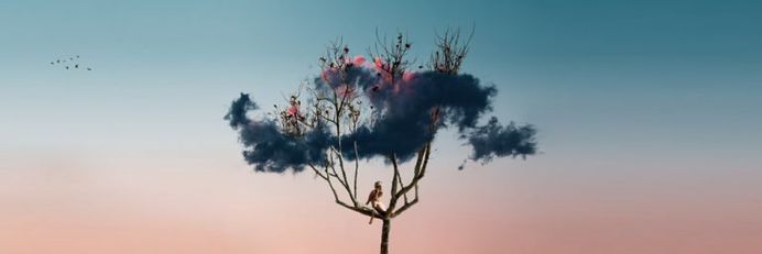 Mesmerizing Fine Art and Melancholy Self-Portraits by Laura Zalenga