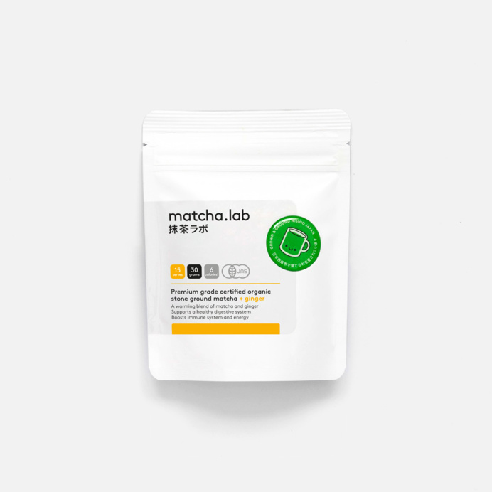 Japanese matcha tea packaging