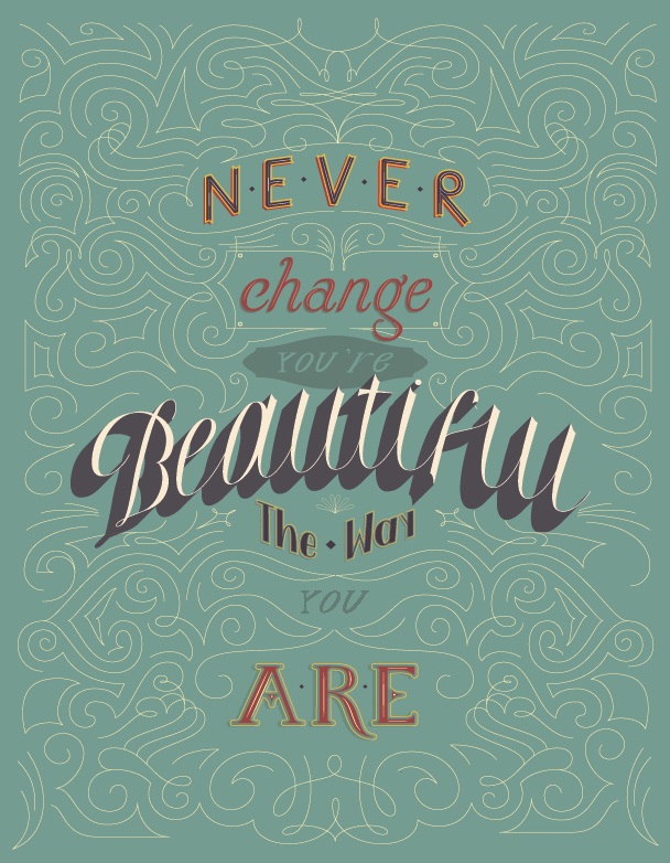 #letttering #type #optimism #beautiful
