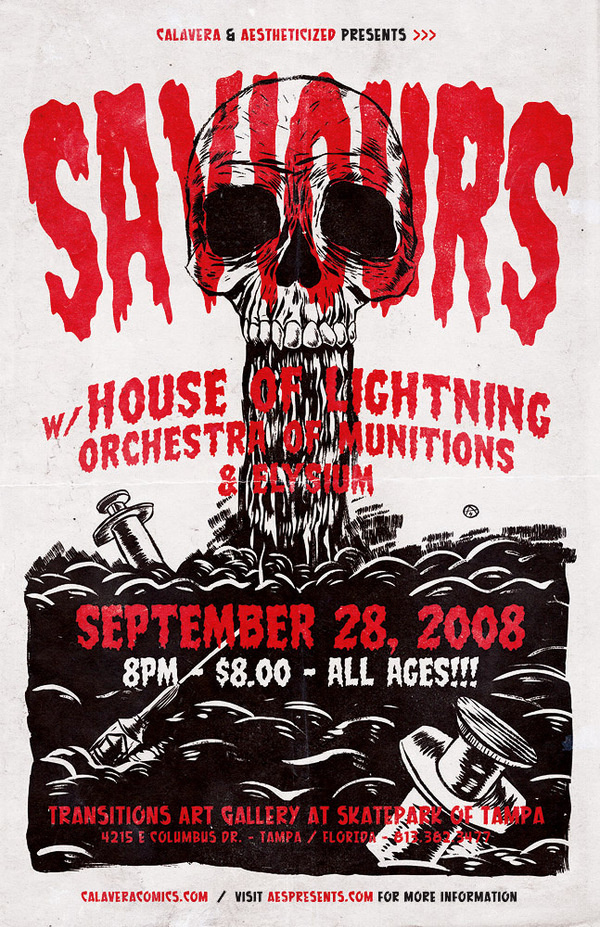 Poster on Behance #saviours