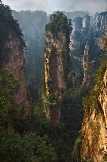 500px / Photo #angle #spire #thomas #park #zhangjiajie #photography #wide #china #nature #dawson #national