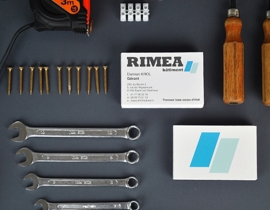 Rimea - graphicwand #business #construction #card #brand #building #identity