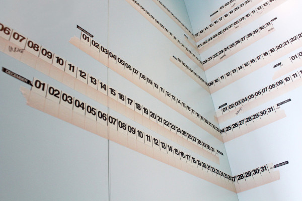 Calendar tape
