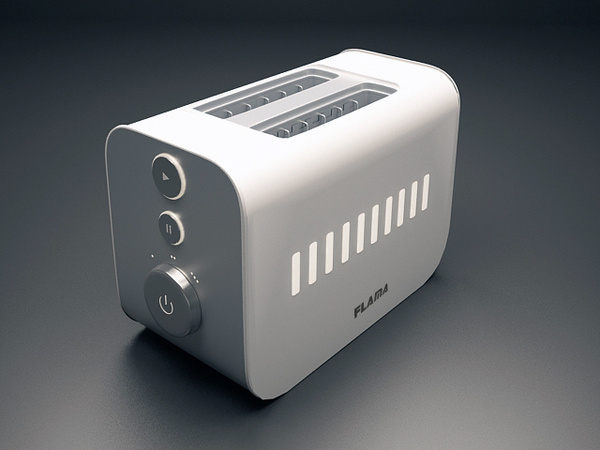 Flama by Sofia Santos #flama #design #santos #industrial #sofia #toaster