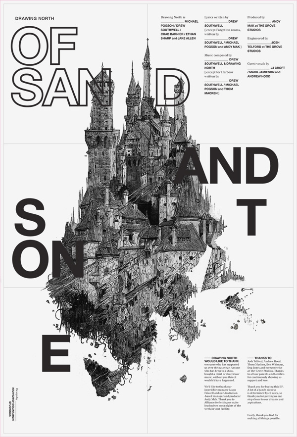 Of Sand and Stone on Behance #design #graphic