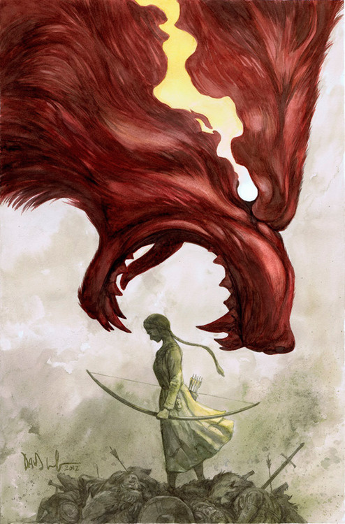 art, bow, digital, drawing