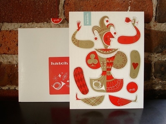 Hatch #joker #illustration #vintage #hatch