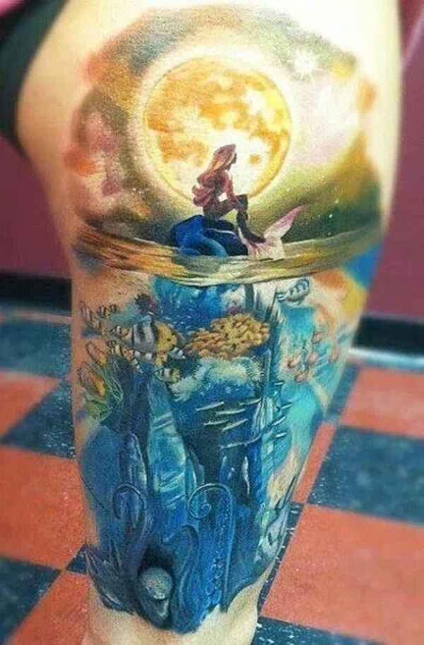 20 Lovely Mermaid Tattoos #mermaid #tattoos