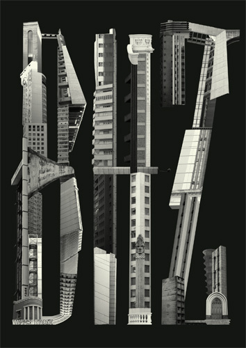 45 jujubas #acaiaca #belo #letter #building #horizonte #bhz #type #collage #typography