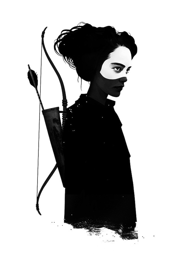 #art #blackandwhite #woman