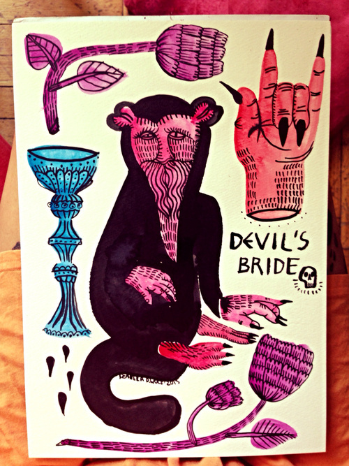 Devils bride #bride #devils