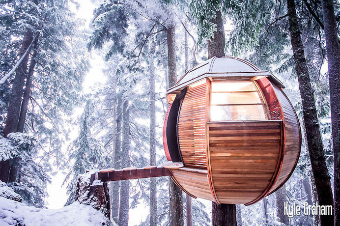Hemloft In Whistler, Bc, Canada #treehouse