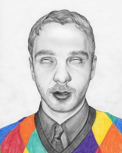 Misc. Portraits on the Behance Network #jenny #mrtsell #illustrator #swedish #illustration #portraits #drawing