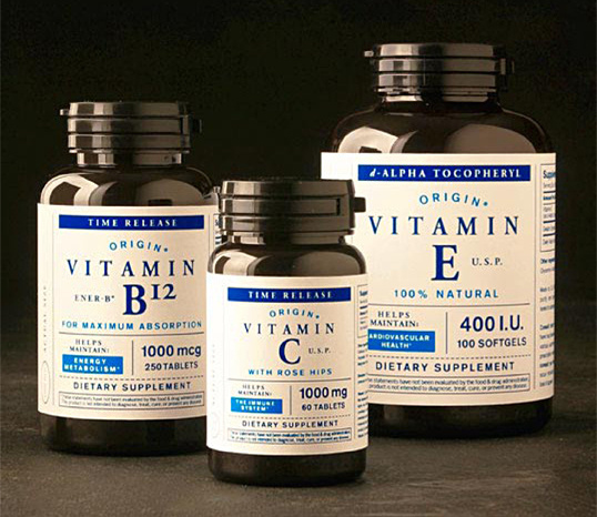 Origin Dietary Supplements #packaging