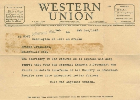 Telegram 1943 + xoxo #telegram #war #vintage