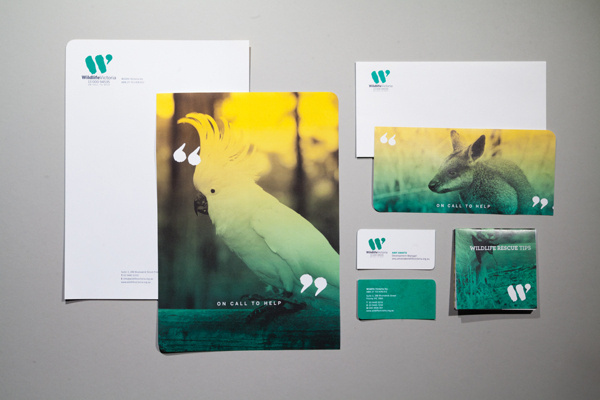 Wildlife Victoria Identity, Clara Tan, 2012 #australia #branding