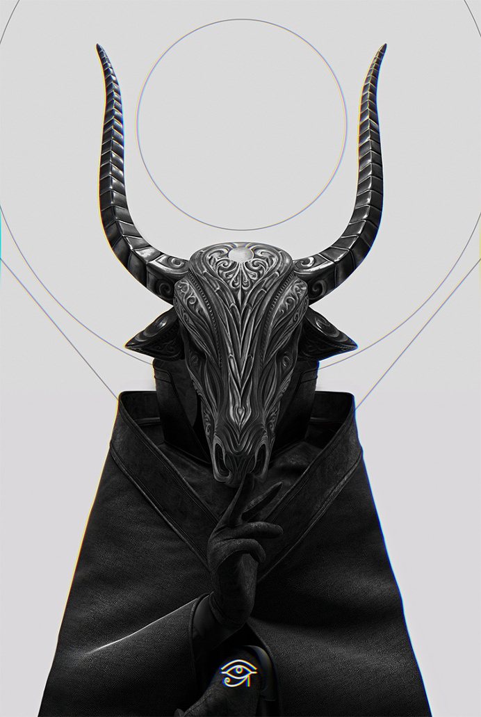 skull geometric