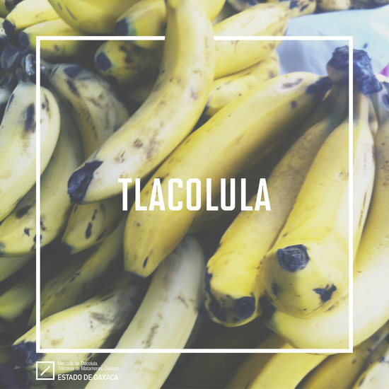 Andrea Roman //// Industrial Designer - Tlacolula Market #mexico #mexican #poster #bananas #market #oaxaca