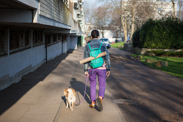 Make Your Own Luck by Kate Moross Â | Â Â http://katemoross.comWritten in an approachable, forthright and refreshingly honest tone, Make Yo #people #photography #purple #teal #dog