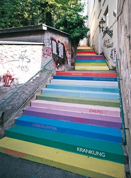 _arch02.jpg (442×600) #stairs #color #steps #typography