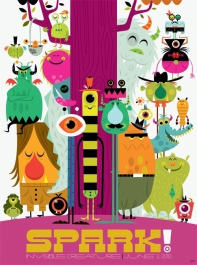 Invisible Creature Speaks » New Work #invisible #poster #creature
