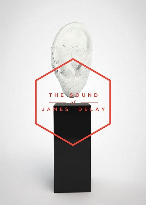 The sound of James Delay by Dimo Trifonov #hexagon #poster