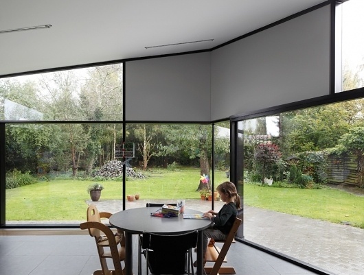 low architecten: tuinkamer #glass #architecture #houses