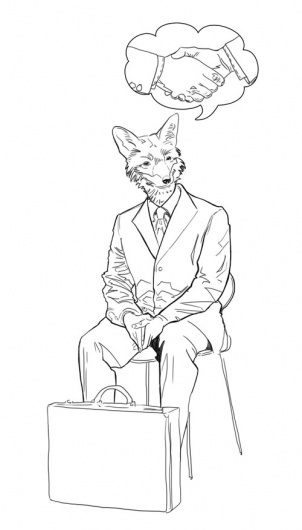 jfs.jpg (500×875) #herrera #joel #business #fox #illustration