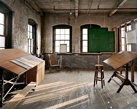 Henry Ford's Design Studio for the Model T, Piquette Plant #burtynsky #photography #atelier #edward