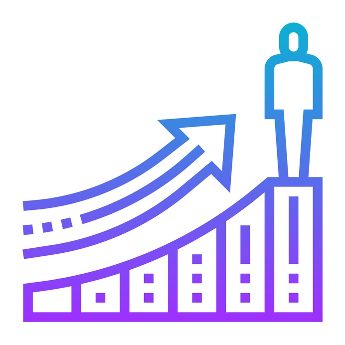 See more icon inspiration related to progress, growth, profit, arrow, advancement, business and finance, stickman, finance and person on Flaticon.