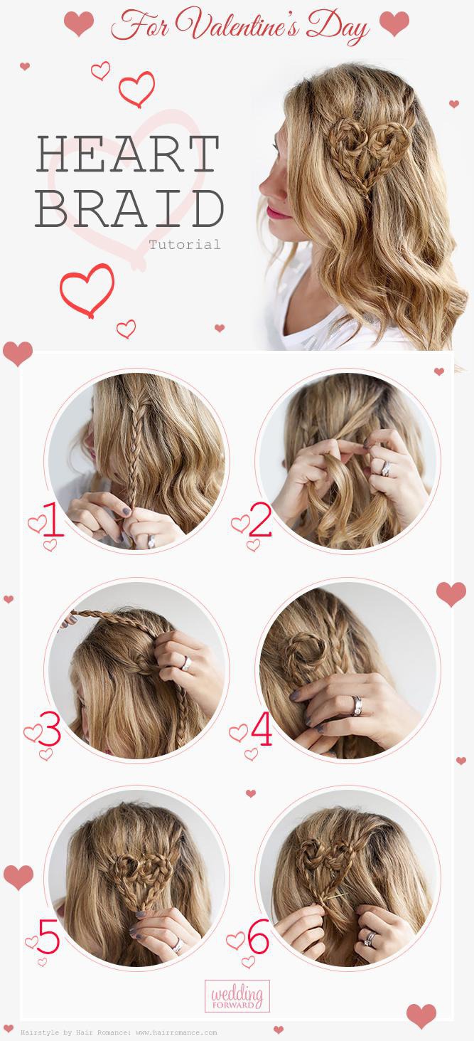 Valentine's day an excellent occasion for dress up. Have you started planning? In this gallery we've collected 30 perfect Valentine's Day hairstyles that you will like.