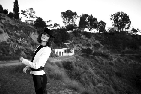 Anouck Lepère by Nicole Nodland for L'Officiel Paris #fashion #model #photography #girl
