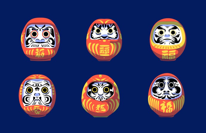 Philippe Nicolas - Illustration & design - Traditional Japanese symbols & icons