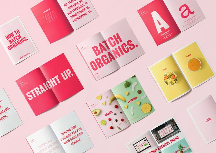 Ragged Edge reveals "straight up" rebrand for Batch Organics | Creative Boom