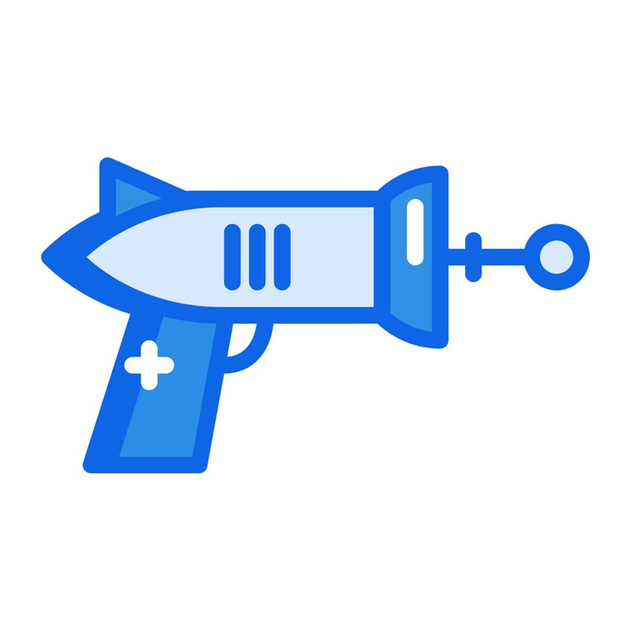 See more icon inspiration related to gun, space gun, miscellaneous, guns, gaming, arms, arm, pointing, weapons, space and left on Flaticon.