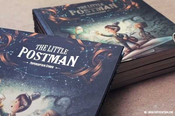 The Little Postman by Papercaptain Studio #illustration #design #graphic