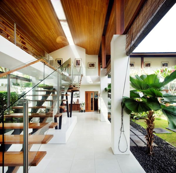 creativehouses:Rattan House , by Guz Architects #inside #outside #staircase