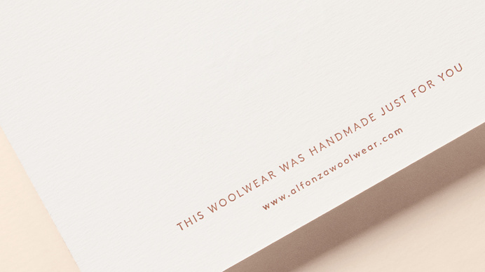 Alfonza woolwear branding corporate design minimal beauty We are Asís buenos aires argentina mindsparkle mag fashion style beige pink women